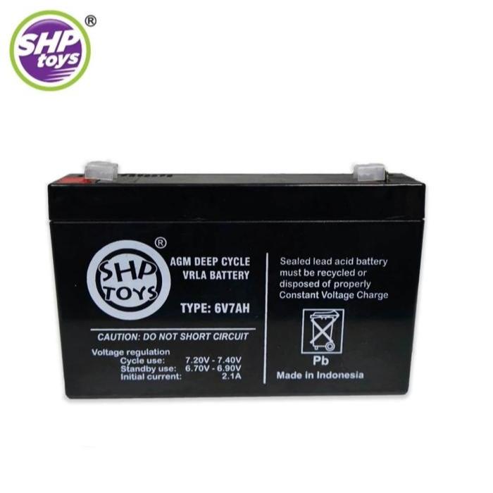 Batre Aki Mainan Baterai Mainan Mobil Aki Volta Toys SHP TOYS