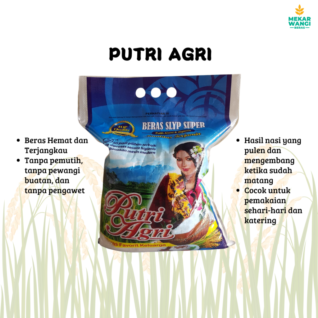 BERAS PUTRI AGRI 5KG