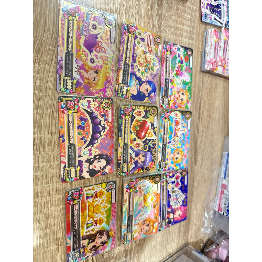 Aikatsu Kartu Jp Ver Premium Card Accessories Ichigo Akari Sora Seira Sumire Hinaki Lisa Miyabi