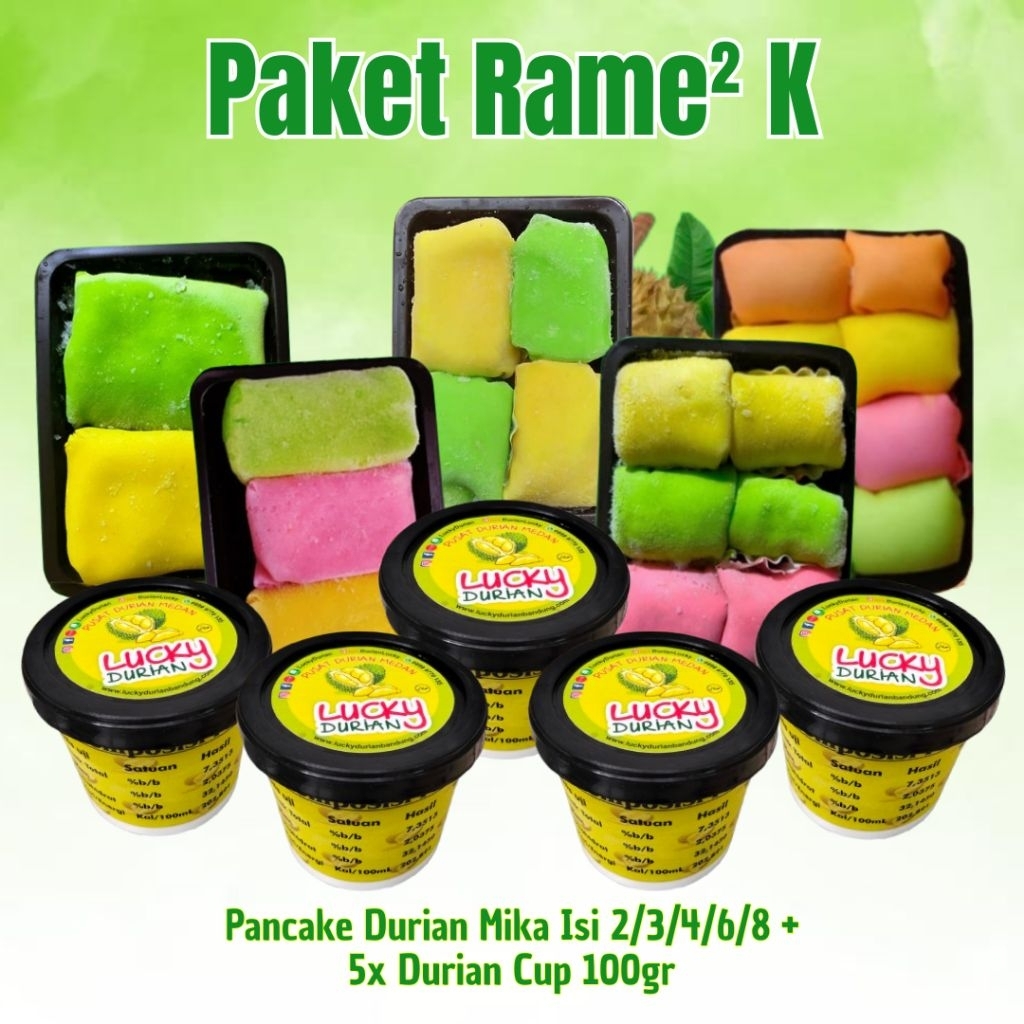 

PAKET RAME RAME K ( PROMO DURIAN)