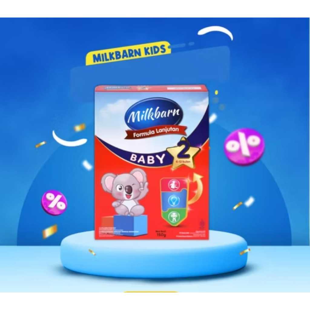 Milkbarn 2 Susu Formula Lanjutan Bayi Usia 6-12 Bulan / Kemasan Baik