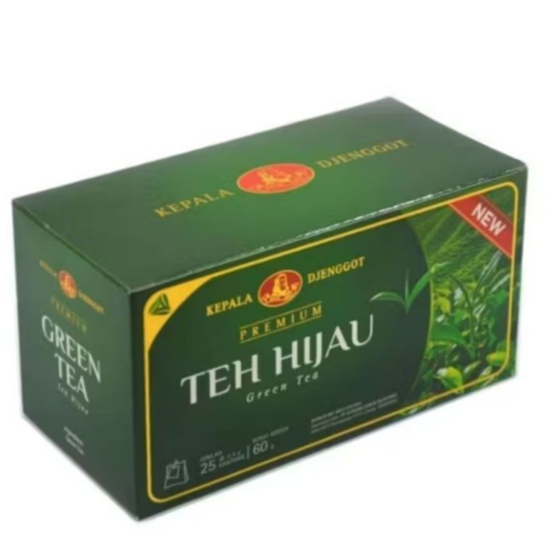 

Kepala Djenggot Green Tea Premium 60gr / Teh Hijau Cap Djenggot