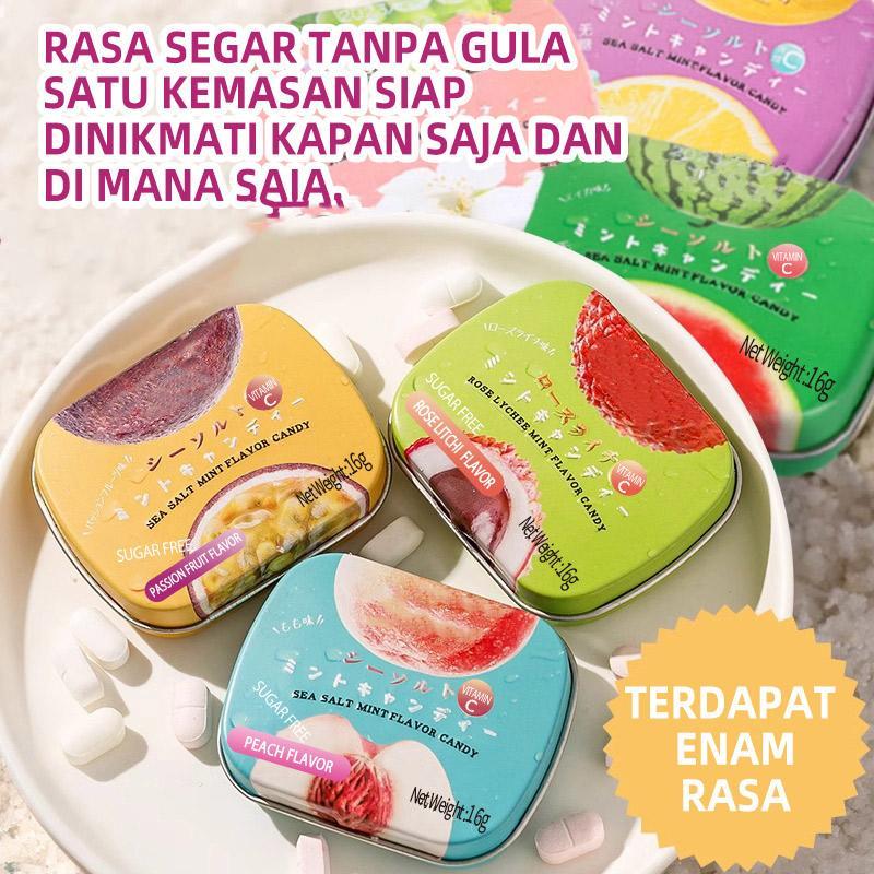 

[HALAL] Permen Mint Bebas Gula Banyak Variant Rasa Permen Lmport Bikin Nafas Segar Tidak Bau Food Makanan Cemilan Candy Snack