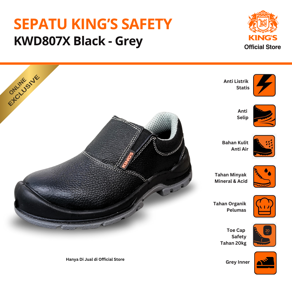 Sepatu Safety Kings Safety Shoes Original KWD807X