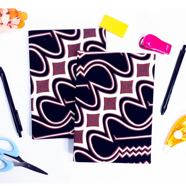 

SND - Jurnal A5 Batik Prang besar sogan gelap softcover