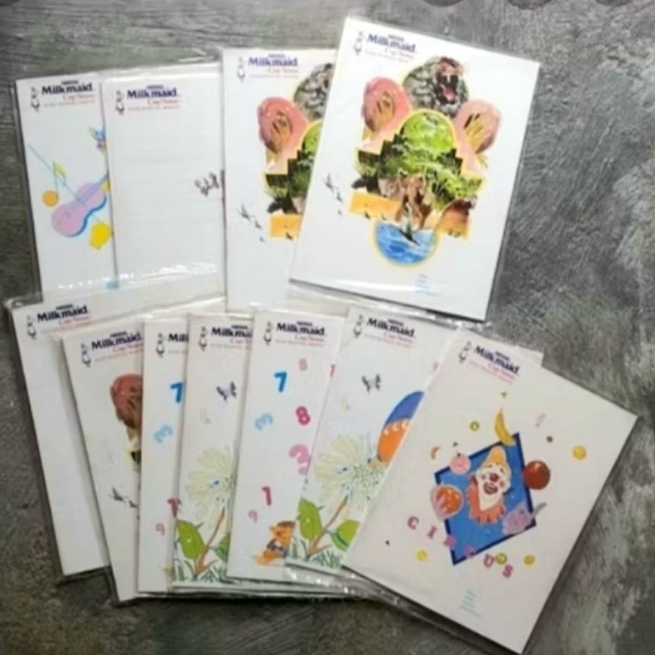 

Buku Tulis Jadul Iklan Susu Cap Nona