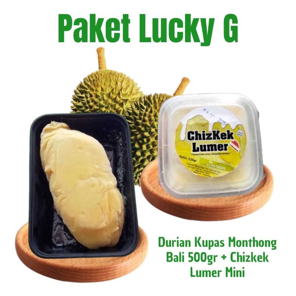 

PAKET LUCKY G (PROMO DURIAN)