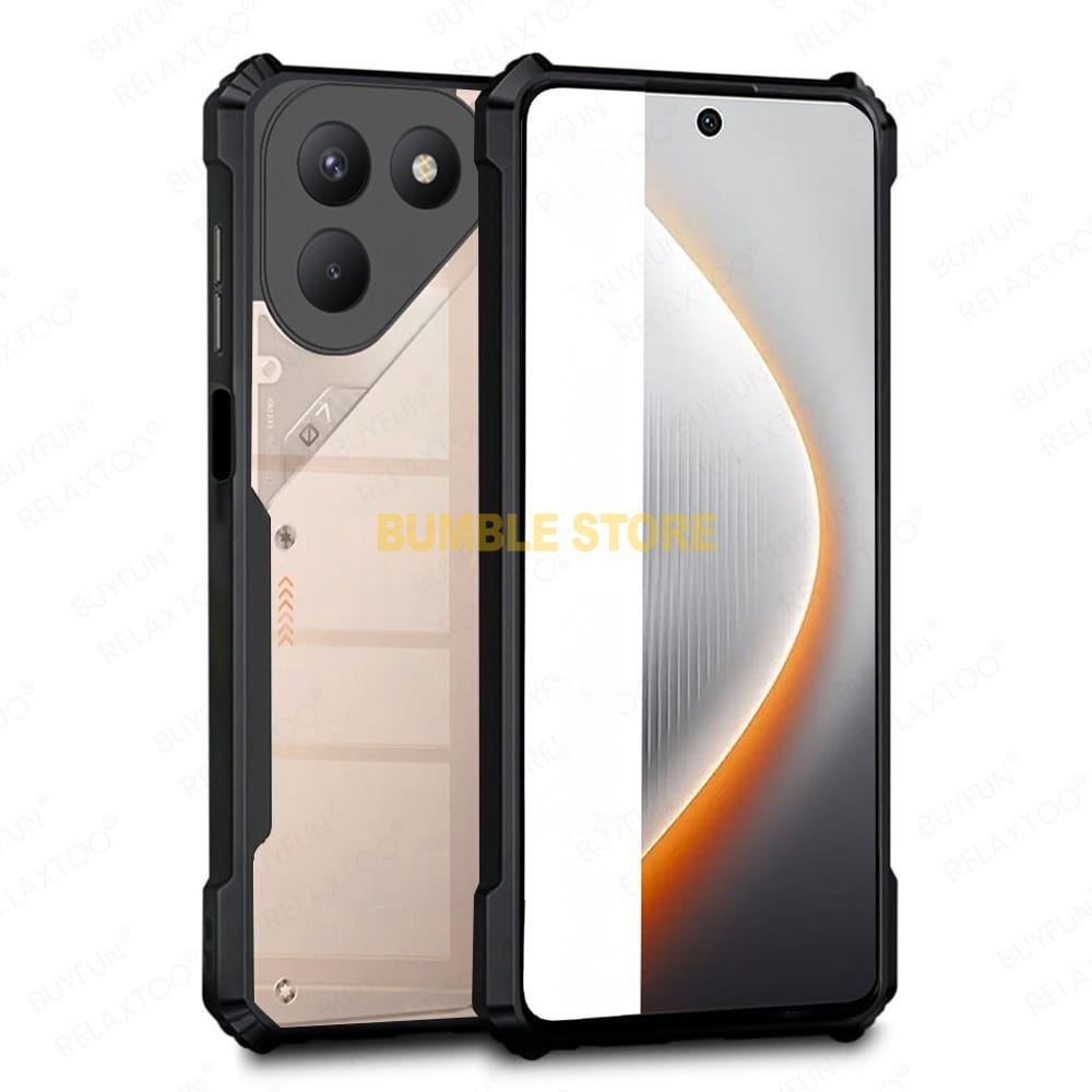 Case Tecno Pova 7 4G Tecno Pova 7 5G Tecno Pova 7 Ultra Case Fusion Armor Shockproof Transparan Prem