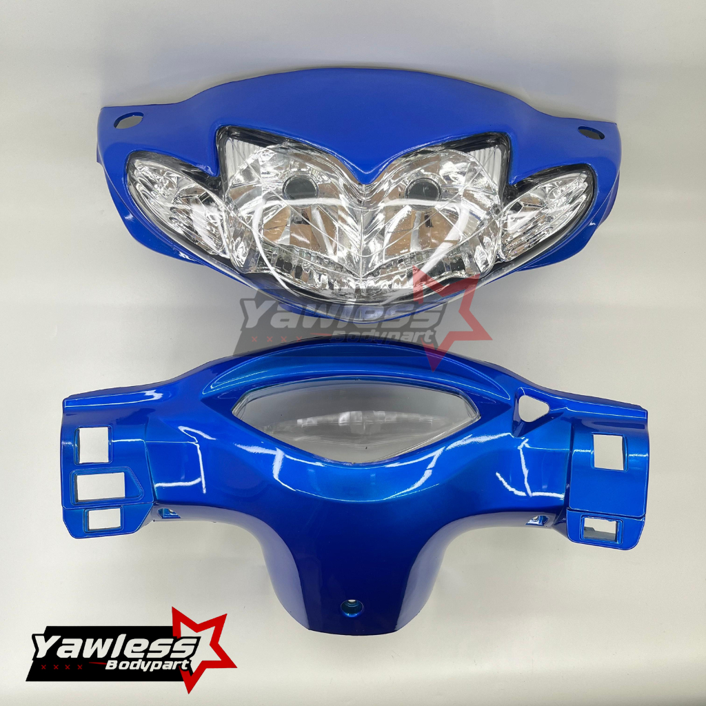 Batok Shogun 125 Biru plus reflektor Shogun 125 R / batok shogun 125 r Biru