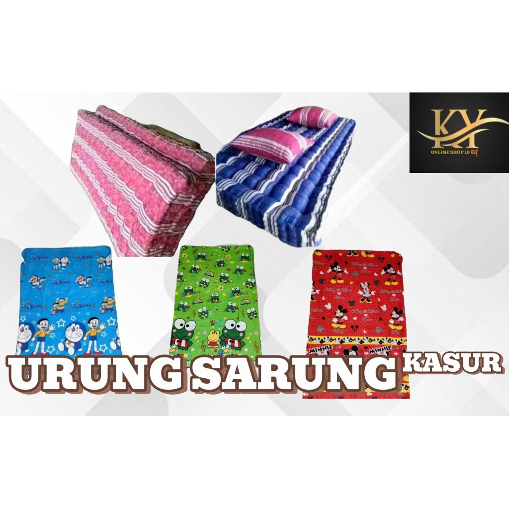Urung kasur || urung kasur kapuk || urung kasur katun dames ukuran  190x100cm || Untuk luar kasur