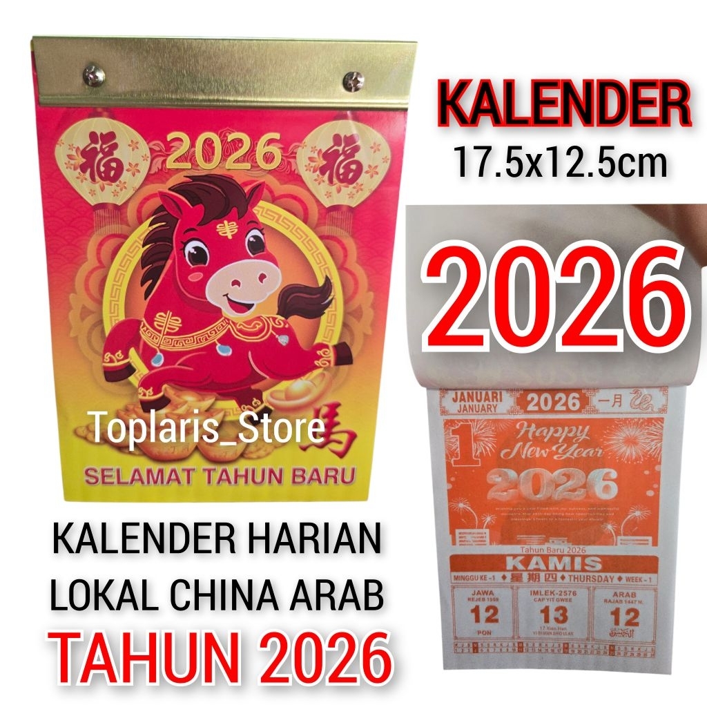 

Kalender Harian Sobek Lokal Arab Jawa China 2026