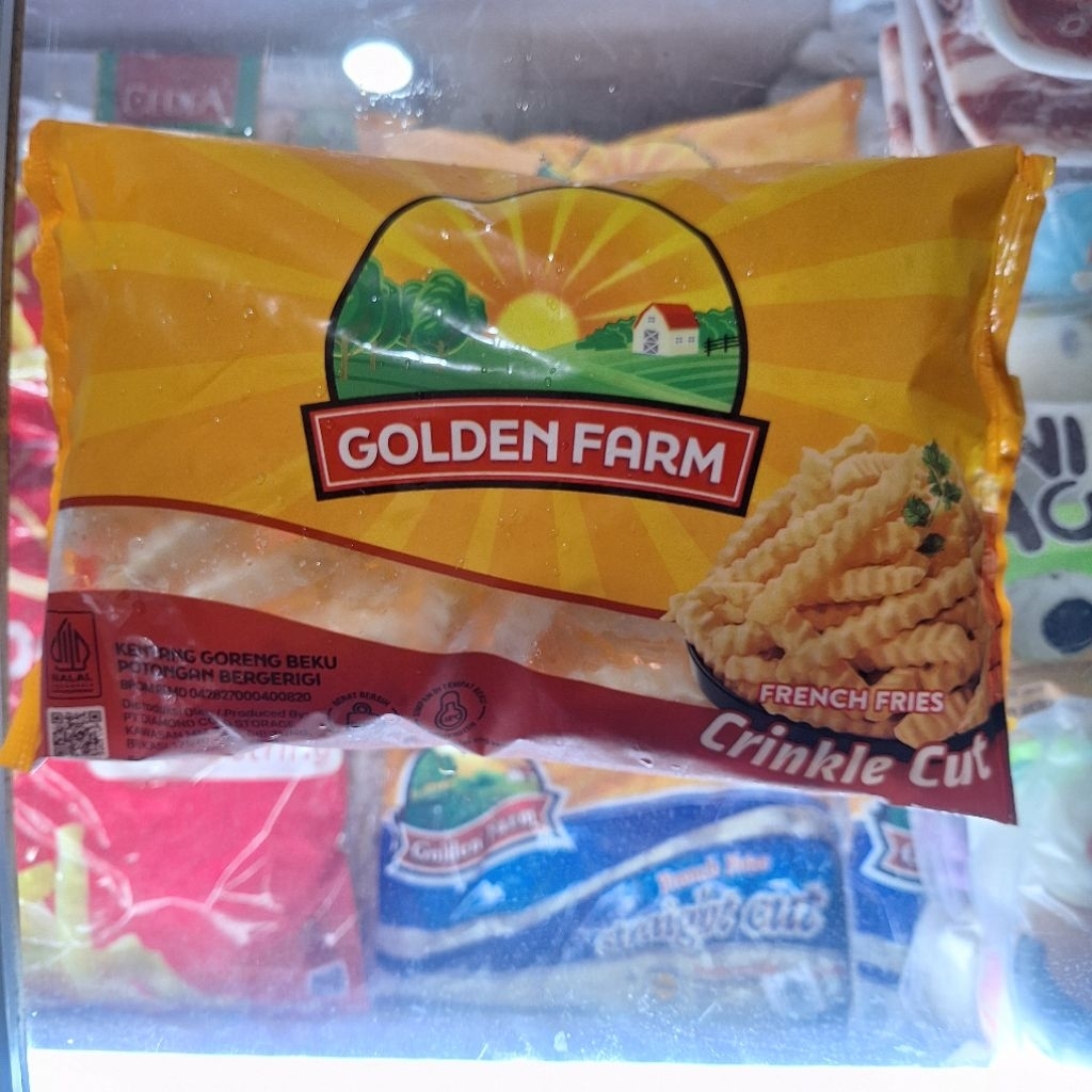 

GOLDEN FARM KENTANG CRINKLE 500GR