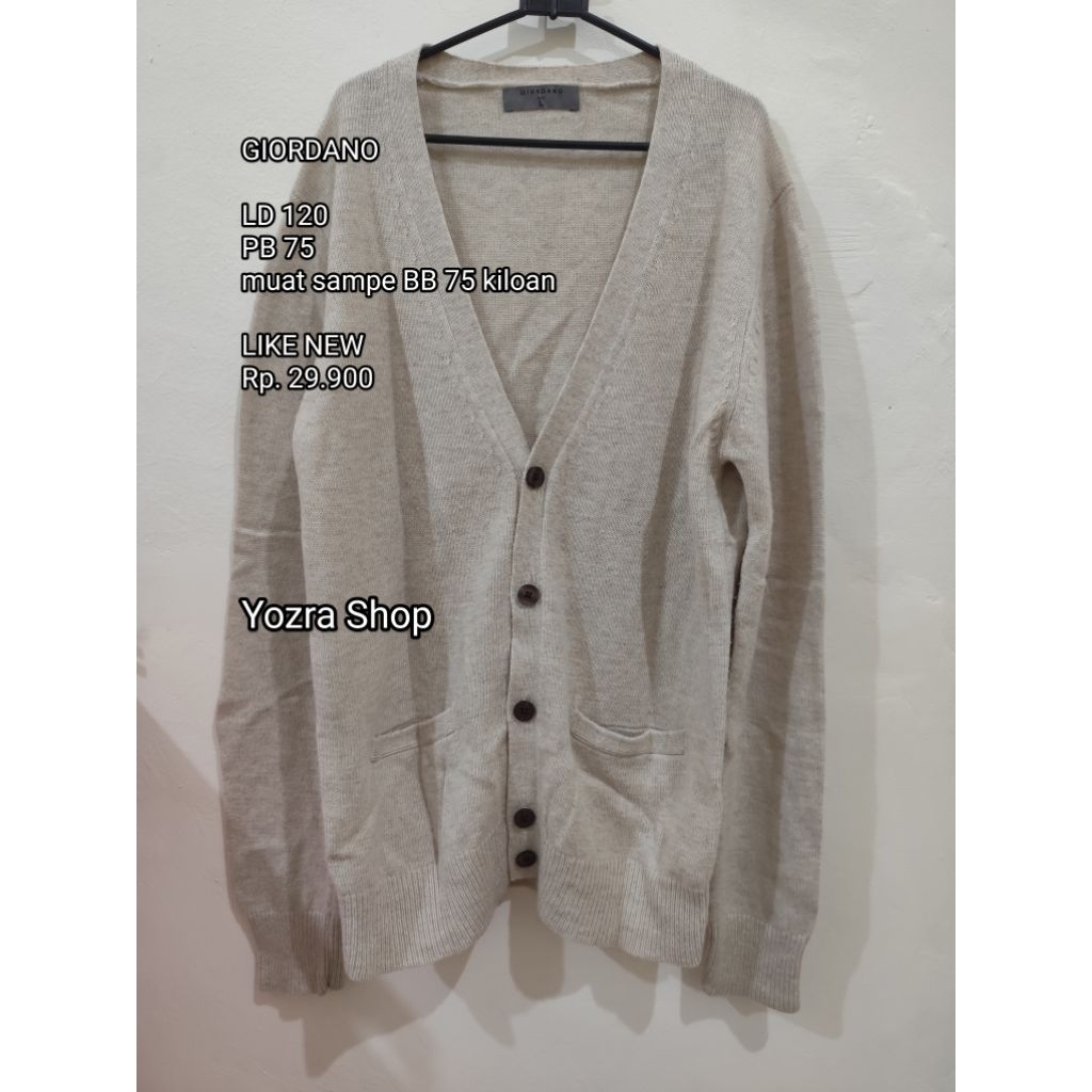 cardigan wanita Giordano