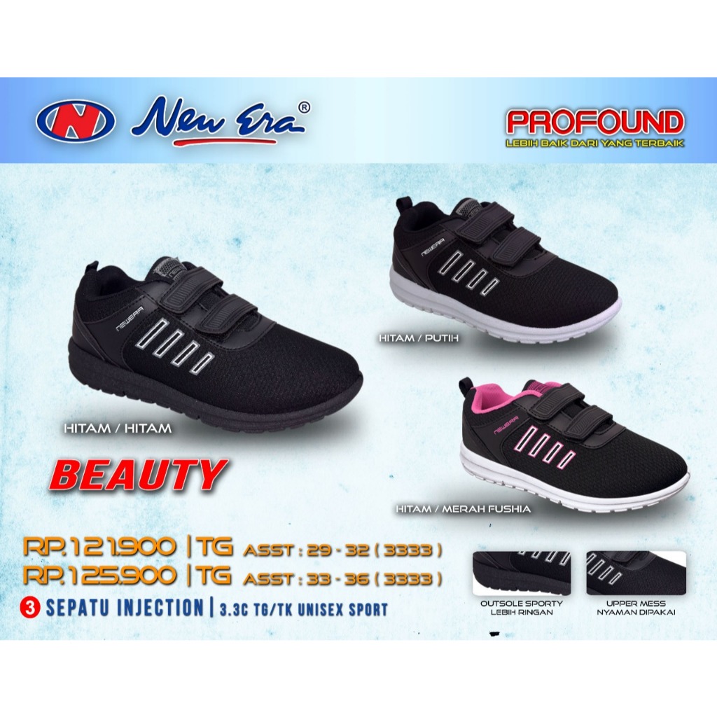 Sepatu New Era Beauty Sneakers Original 100%