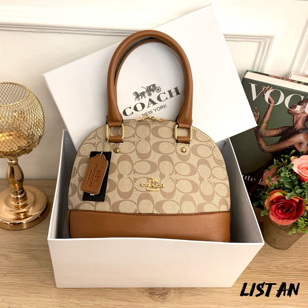 Tas selempang wanita Alma besar UK 25 x 20 cm Free Box