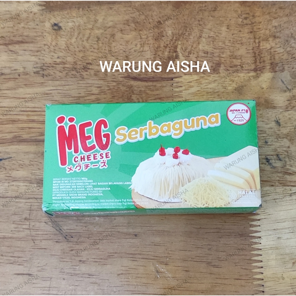 

Keju Meg Cheese Serbaguna 160 gr