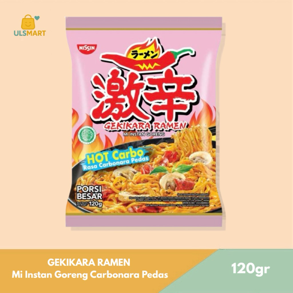 

GEKIKARA RAMEN Mi Instan Goreng Carbonara Pedas 120 g