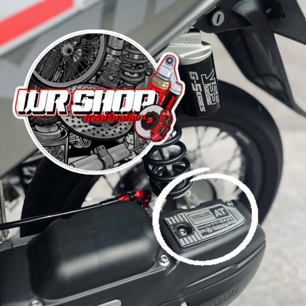 Emblem stainless cvt Mio sporty smile stainless original