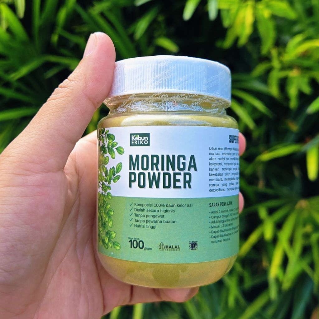 

Moringa Powder / Bubuk Daun Kelor by KEBUNERIKO