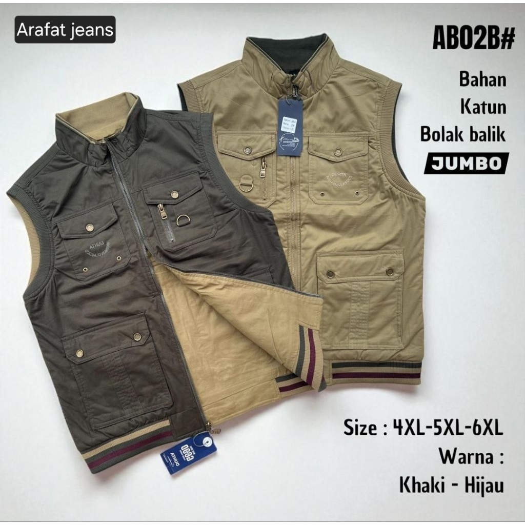 ROMPI DUHTA KATUN IMPORT BOLAK BALIK/ROMPI PRIA CARGO HALUS DAN TEBAL