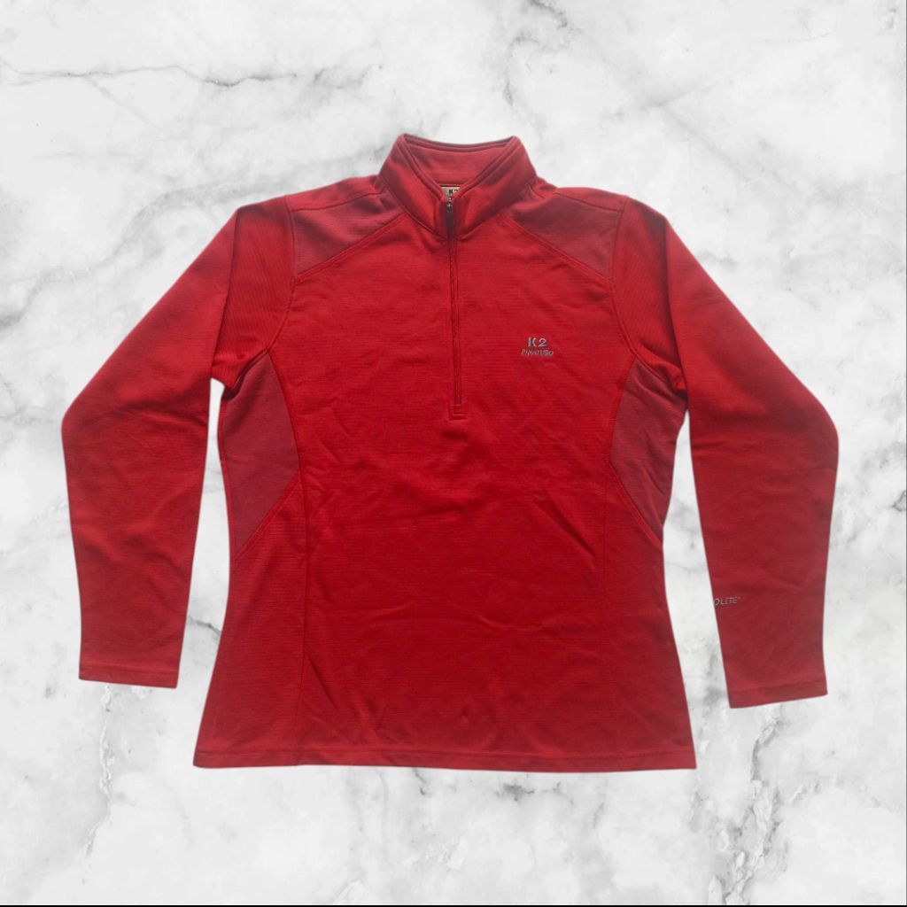 Baselayer Outdoor K2 Pinatubo merah size M polar