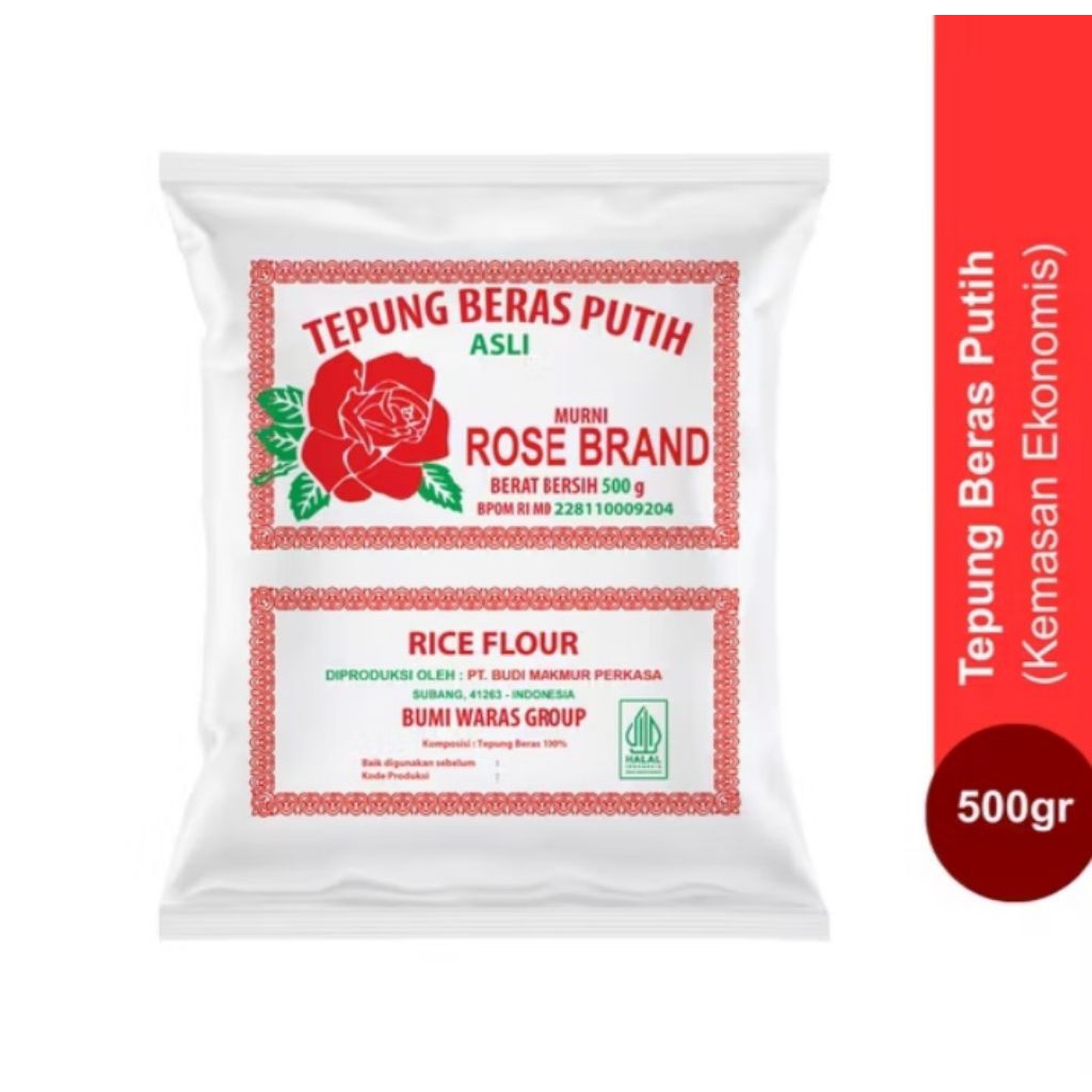 

ROSE BRAND TEPUNG BERAS 500GR