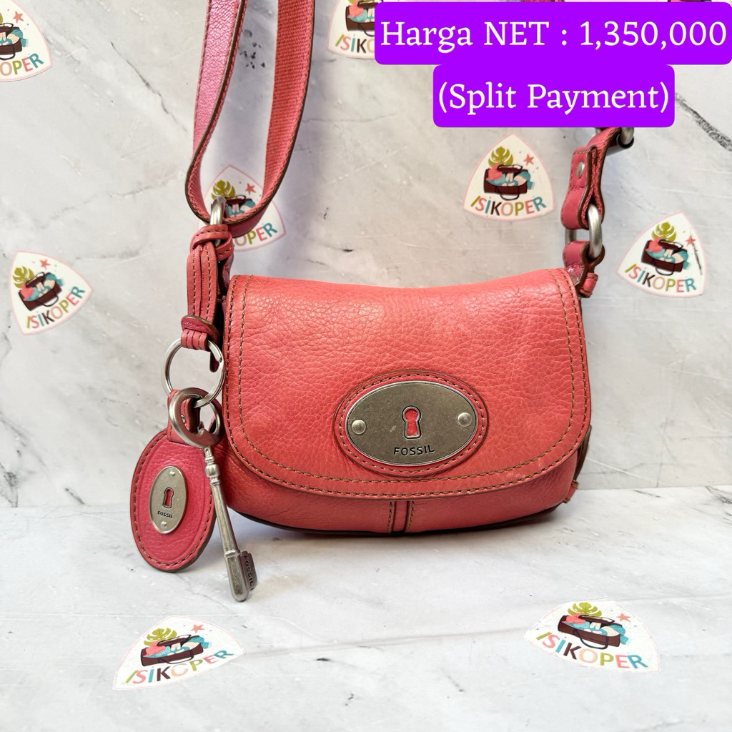 328 NET-Preloved Fossil Maddox Mini Pink (fullset)