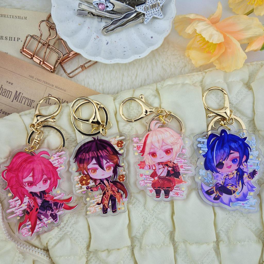 GENSHIN IMPACT keychain by Onintwin / keychain genshin impact
