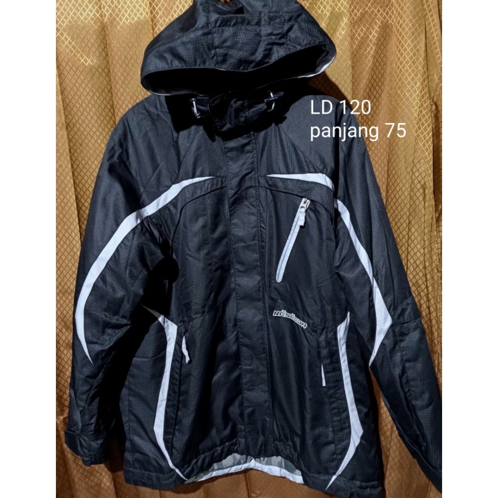 jaket puffer hitam jaket outdoor puffer waterproof jaket gunung waterproof jaket hiking waterproof j