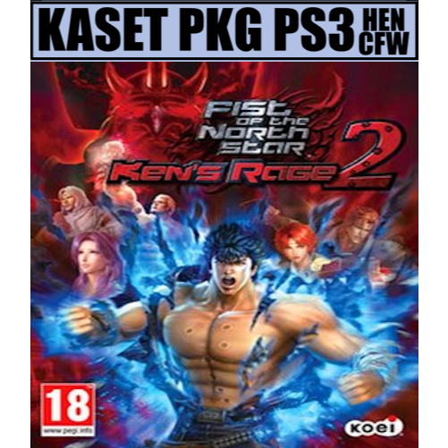 Kaset pkg ps3 Fist of The North Star Kens Rage 2