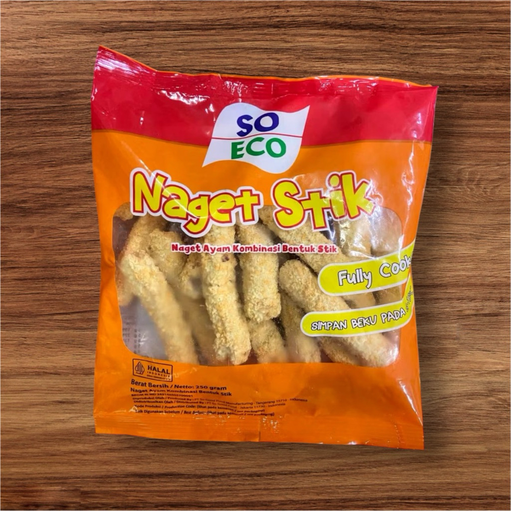 

Naget Stik So Eco Kemasan 250gr dan 500gr