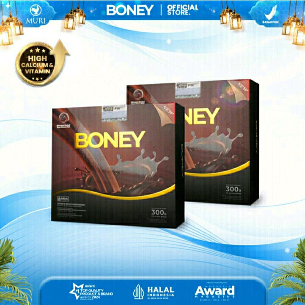 

Susu Boney / Paket 2 Kotak Peninggi / Naik 5-15 Cm/ Bpom Approved