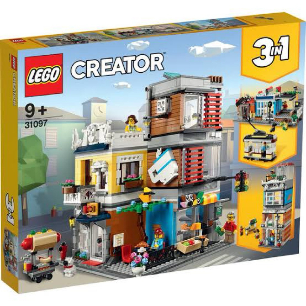 Lego Creator 31097 - Townhouse Pet shop & Cafe 3 in 1