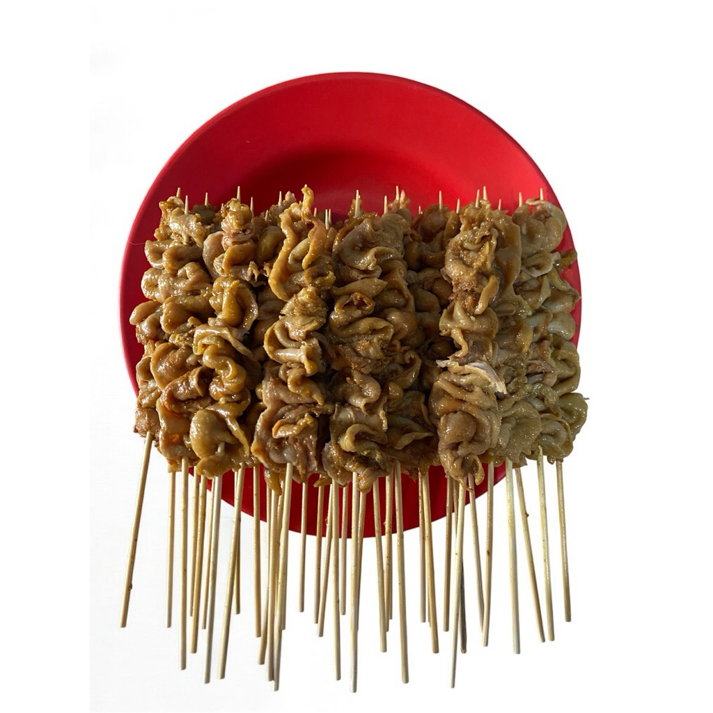 

Sate Kulit Ayam isi 10 tusuk