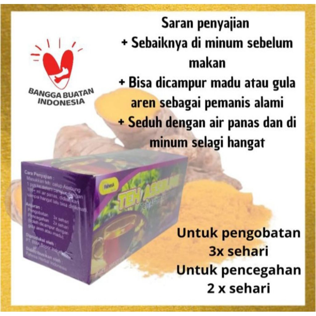 

teh asam lambung maag gerd herbal lambung alami organik isi 20 sachet