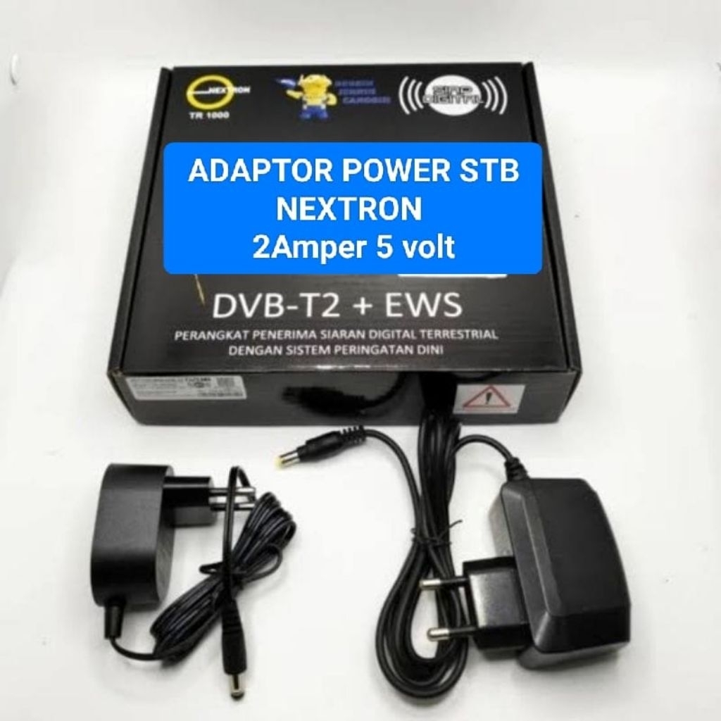 ADAPTOR POWER STB NEXTRON TR-1000 5V 2A STANDAR ORI