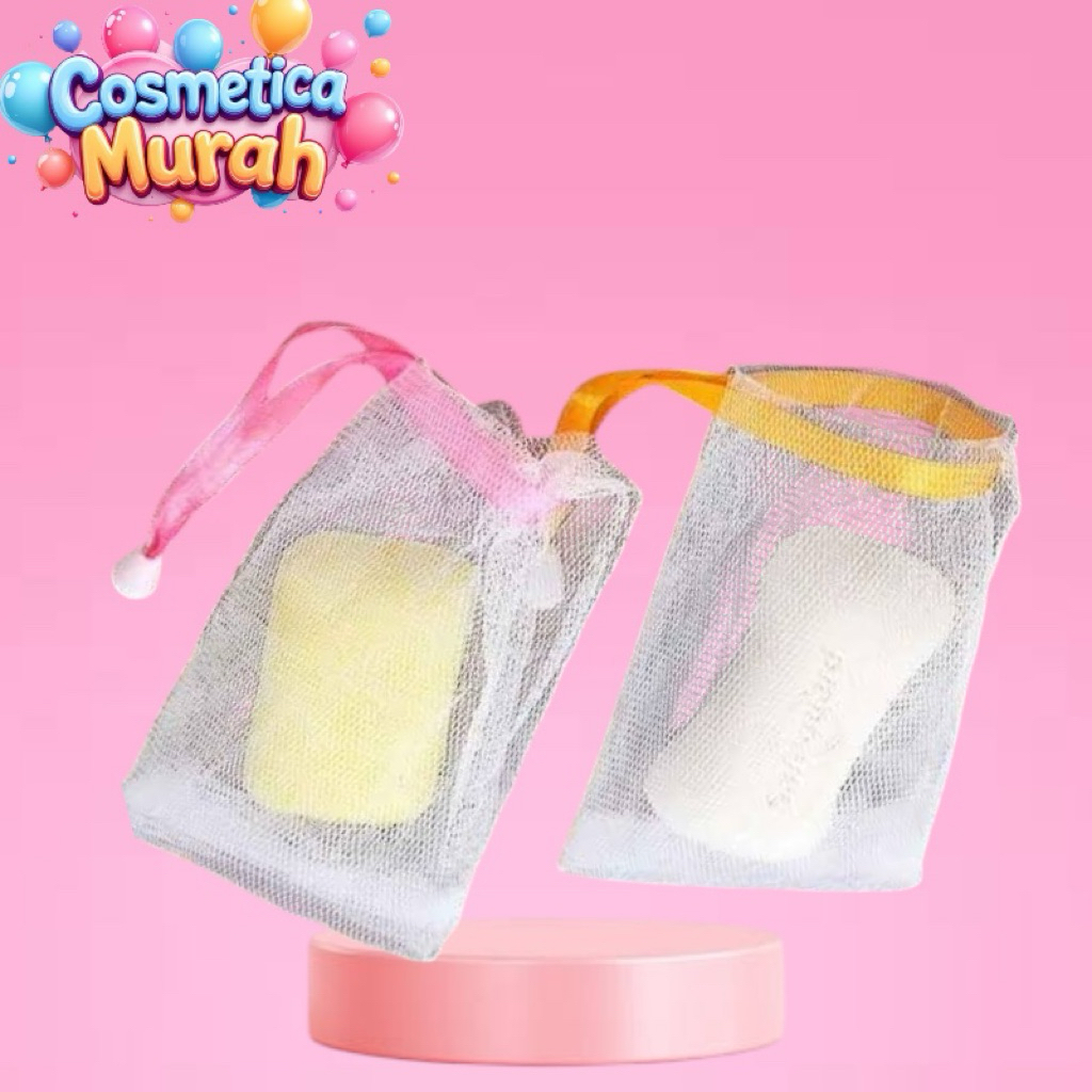 C] ADA HARGA GROSIR - JARING SABUN MANDI UNTUK SABUN BATANG - JARING SABUN BUSA MELIMPAH