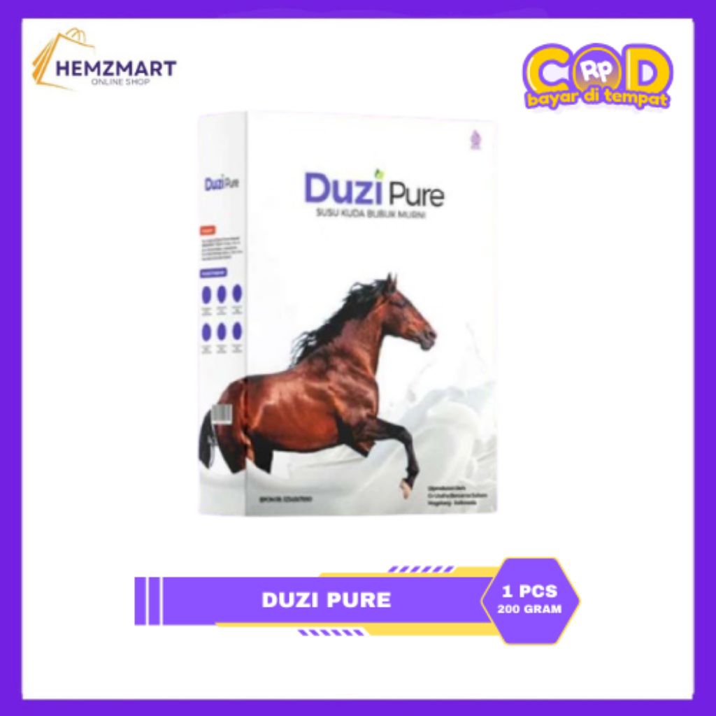 

Duzi Pure Susu Kuda Liar Murni Atasi Nyeri Sendi Asam Urat 200
