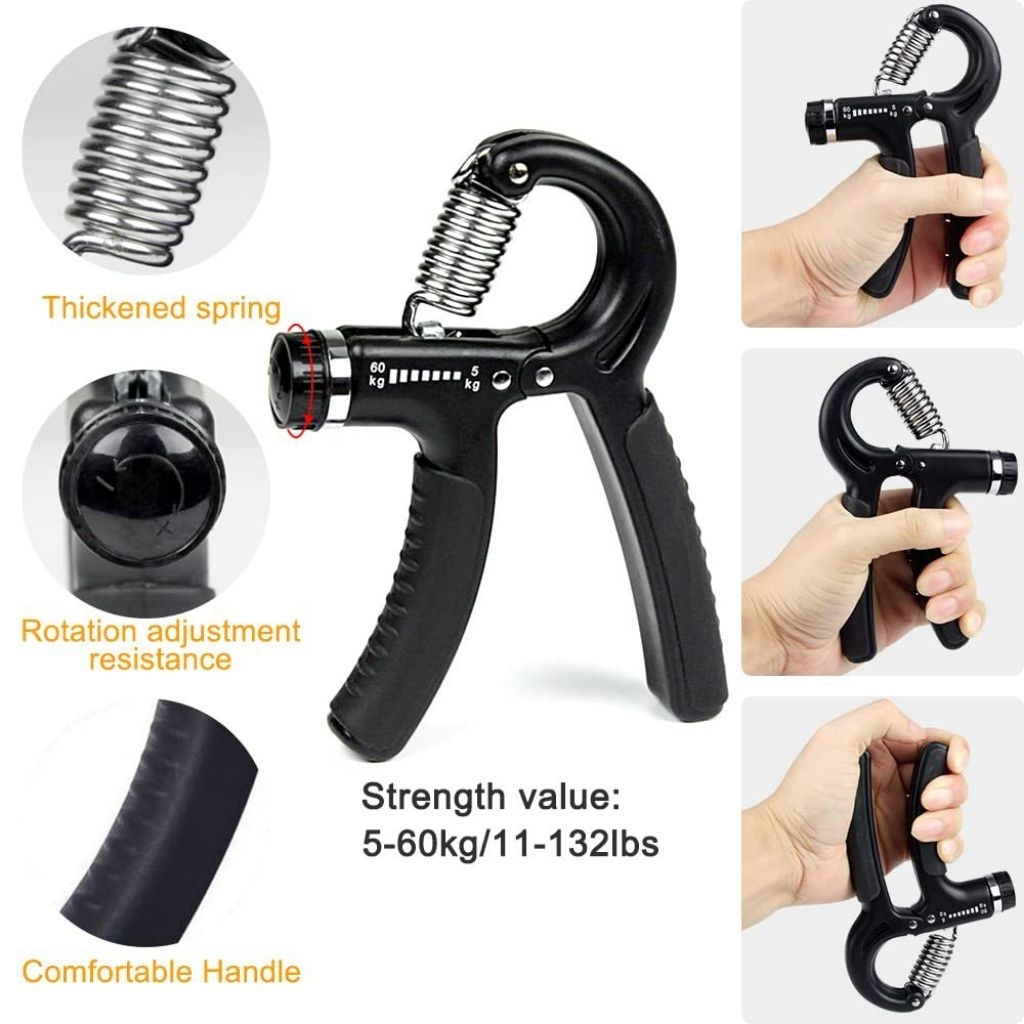 Handgrip Tension 5kg - 60kg  Adjustable / HandGrip Olahraga Tangan