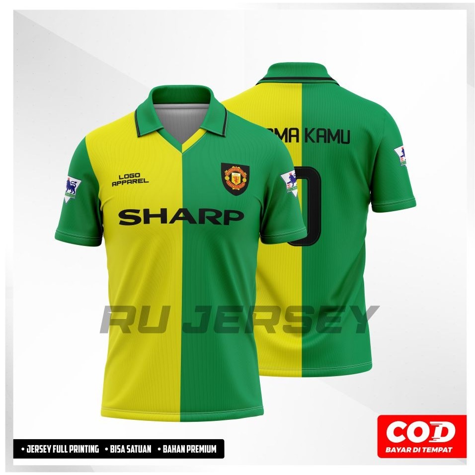 Jersey MU UTD 1992-1994 Full Printing