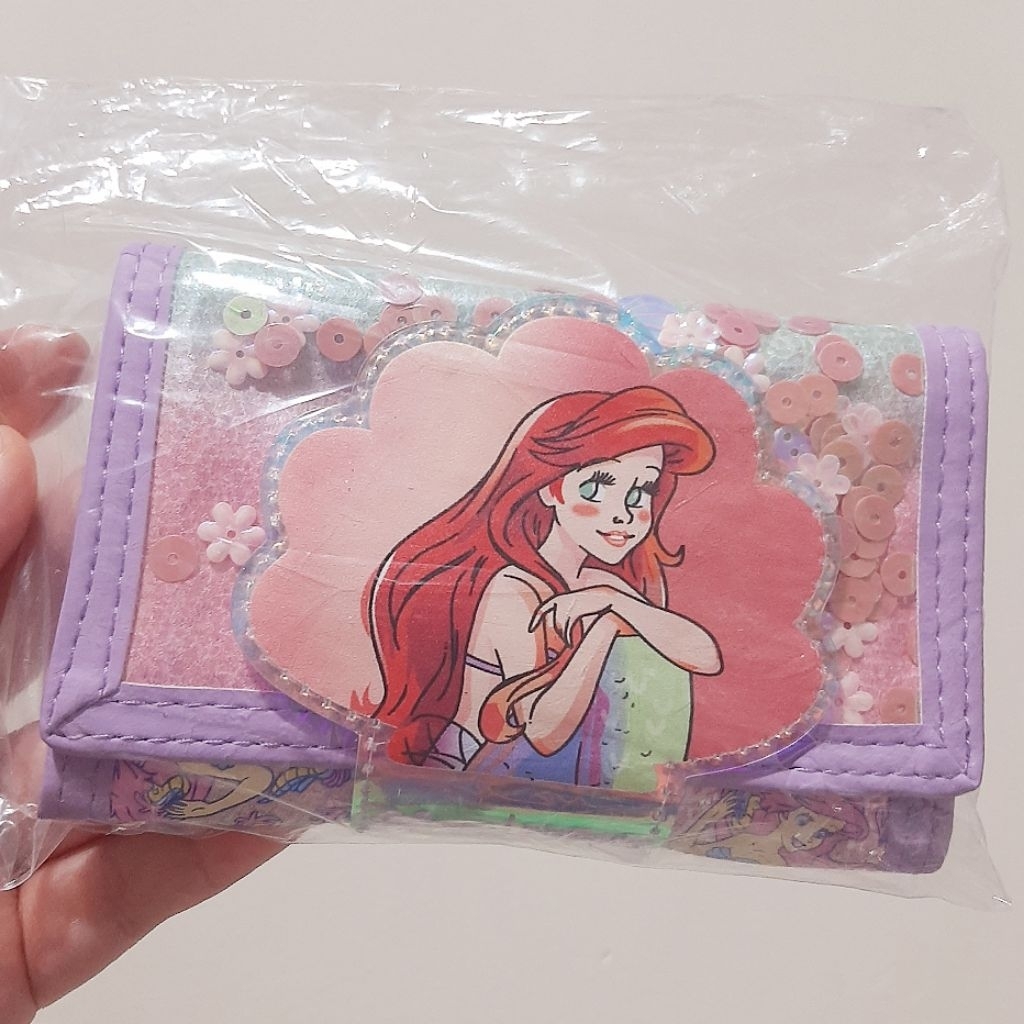 dompet anak smiggle ariel mermaid dompet anak perempuan mermaid dompet lipat ariel