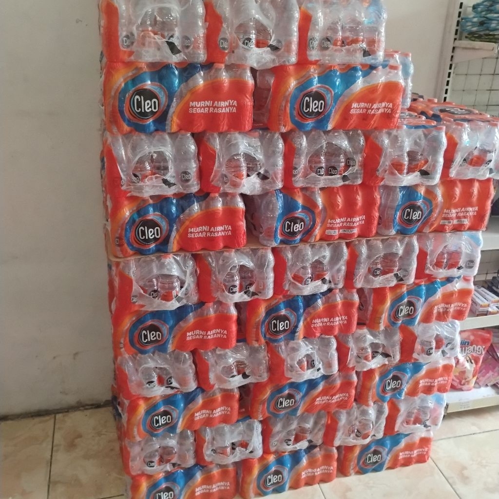 

Air Mineral Cleo Botol 220ml @24 botol (1 pak)