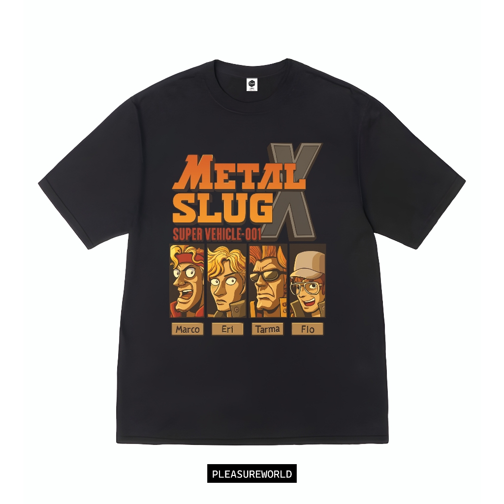 Tshirt Metal Slug X - Character Play