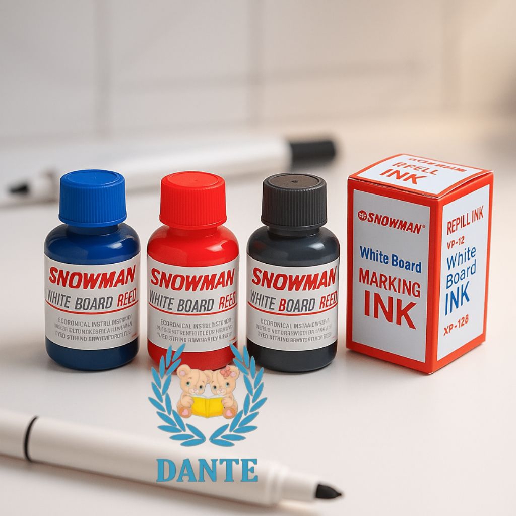 

Isi Tinta Spidol Snowman Whiteboard Marking INK - Satuan