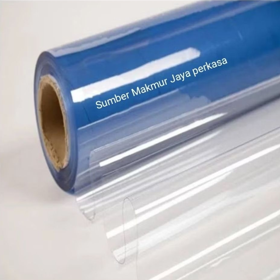 Taplak Meja / Alas Meja PVC Transparan 0,5mm x 120cm x 100cm