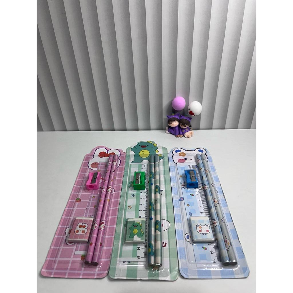 

Set Alat Tulis Cocok untuk Hadiah atau keperluan Sekolah Set pensil Murah