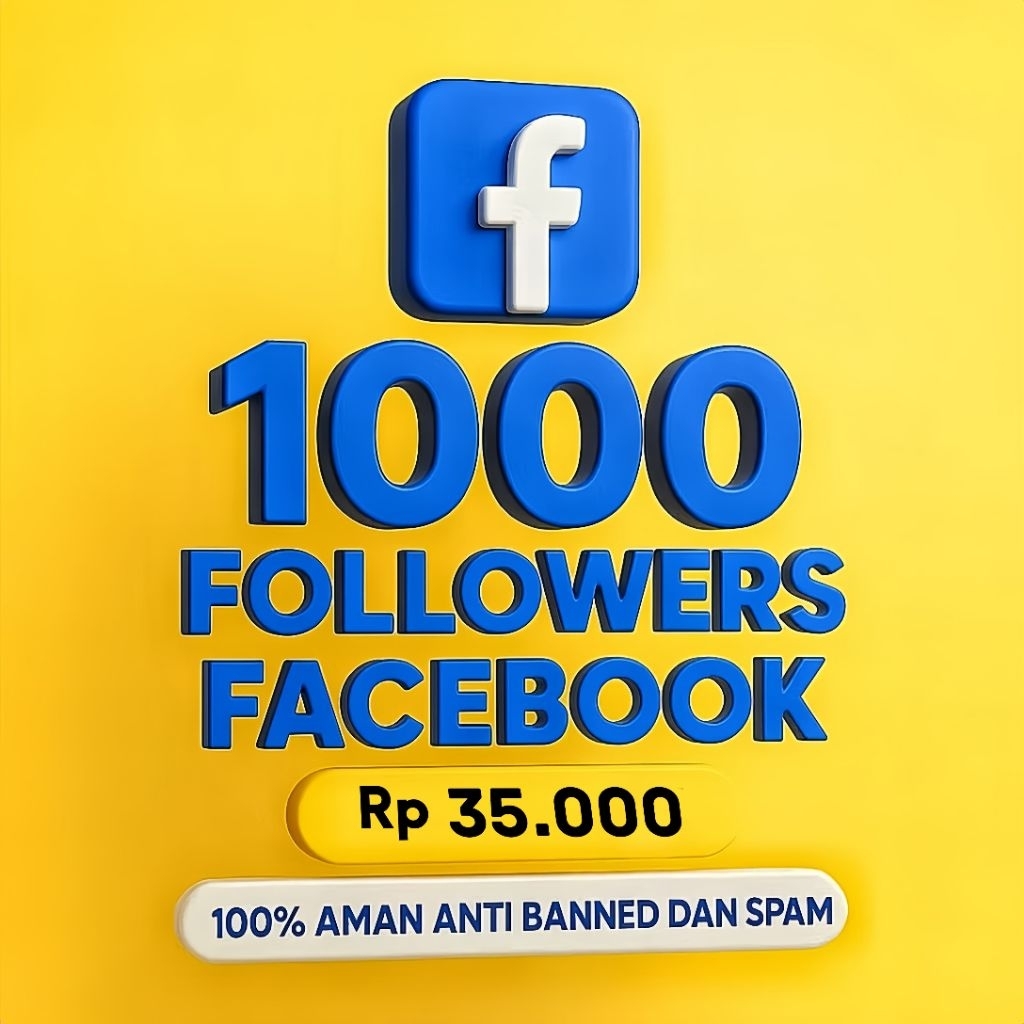 Facebook Followers Pro/Page Termurah