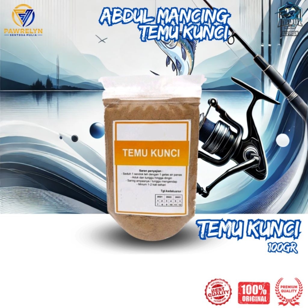 

Abdul Mancing - Serbuk Temu Kunci 100% Murni 100g – Jamu Tradisional / Bumbu Dapur alami