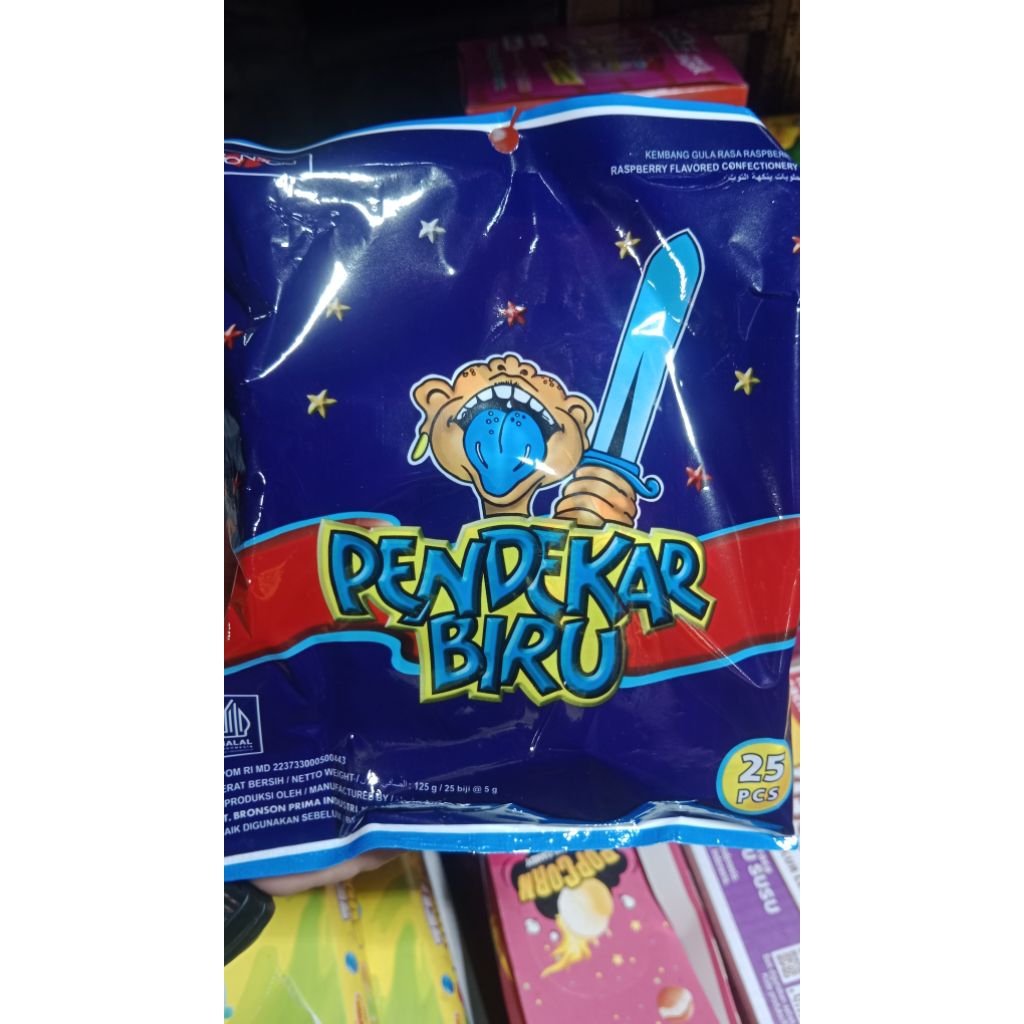 

permen jadul Pendekar biru kemasan sack