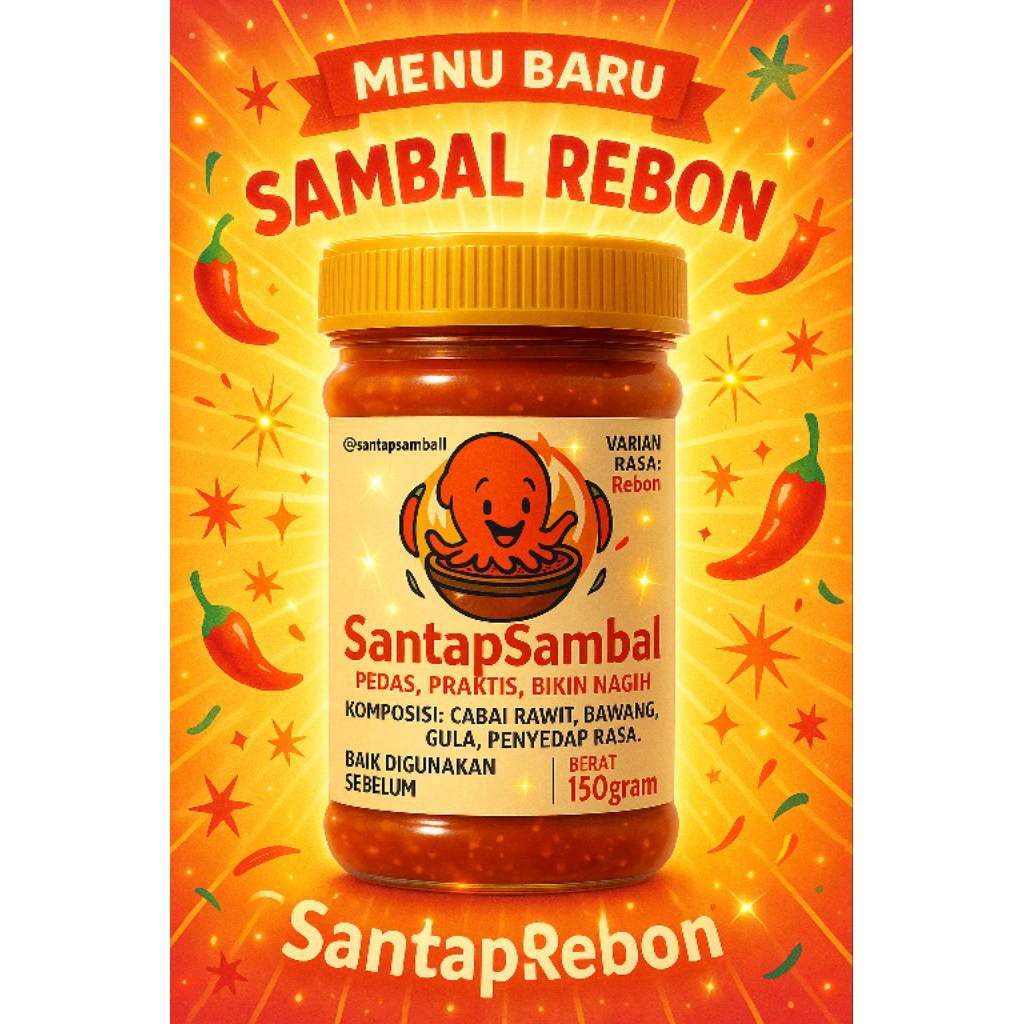 

sambal rebon 150gram